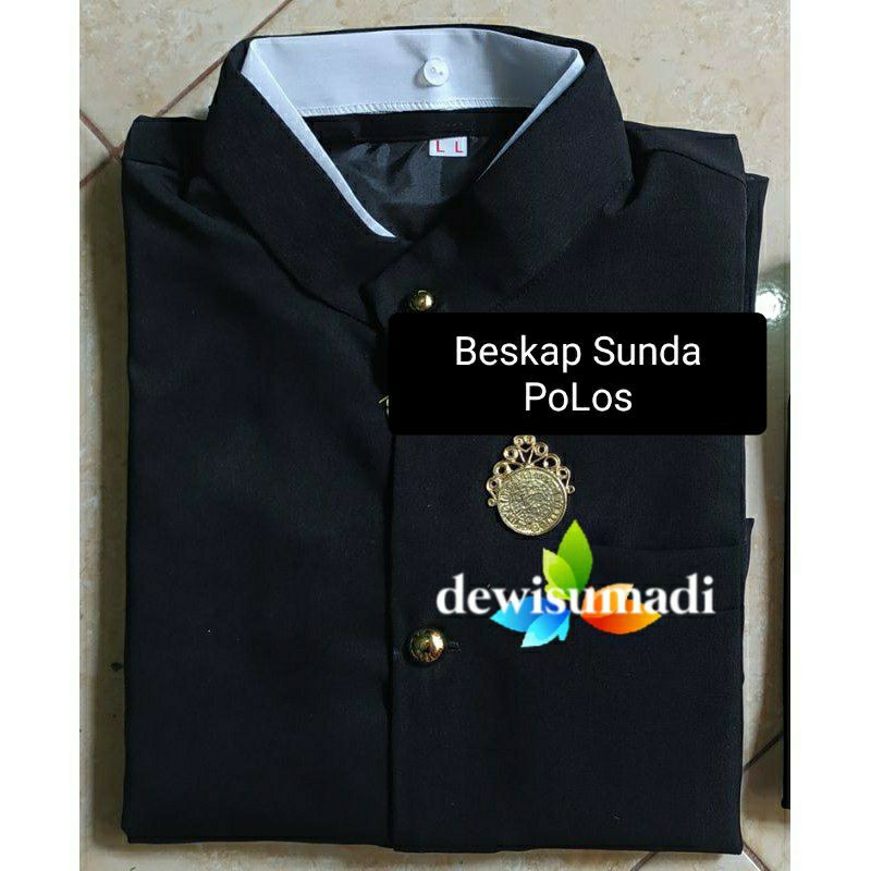 Jual Beskap Sunda Polos Halus | Shopee Indonesia
