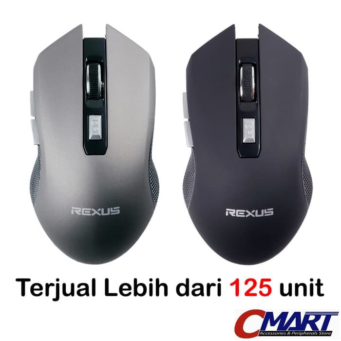 Jual Rexus RX-110 Wireless Avenger Gaming Mouse - Abu -abu Tua U6S1 ...