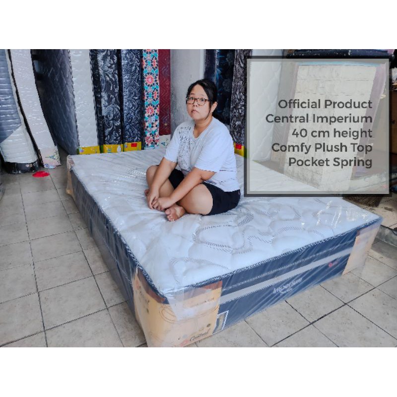 Jual Set Central Imperium 180x200 Kasur Spring Bed Pocket ultra spring