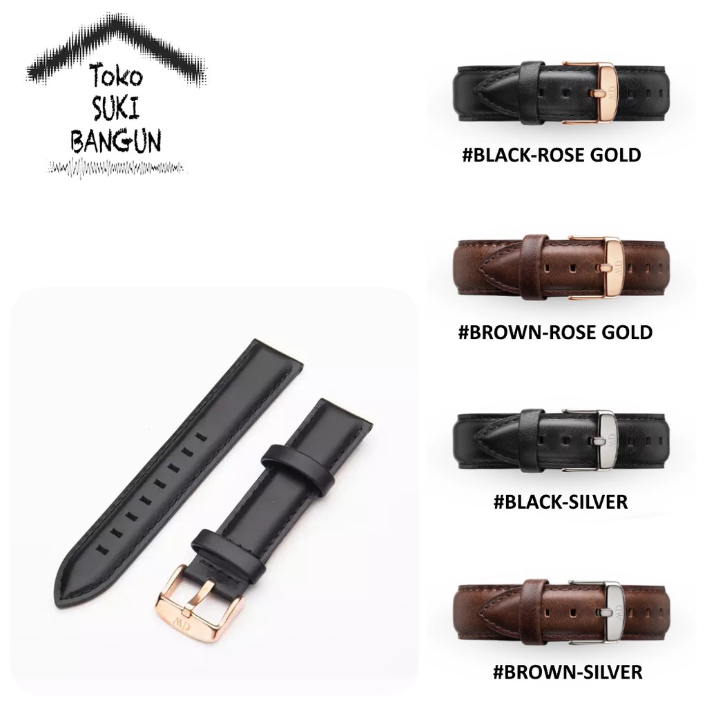 Jual TALI JAM DW 28mm 32mm 36mm PETITE Kulit Leather Watch Band