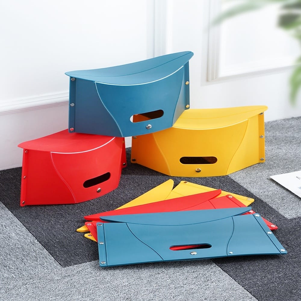 Jual Perlengkapan Rumah Kursi portable lipat bahan plastik pvc | Shopee ...