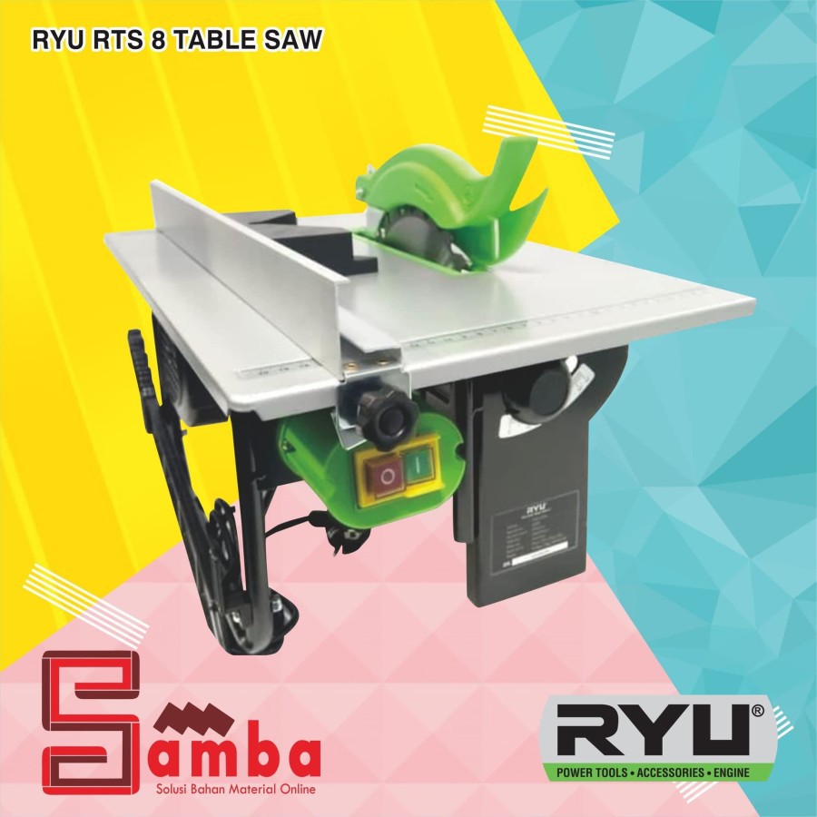 Jual RYU RTS 8 TABLE SAW / MEJA POTONG KAYU | Shopee Indonesia