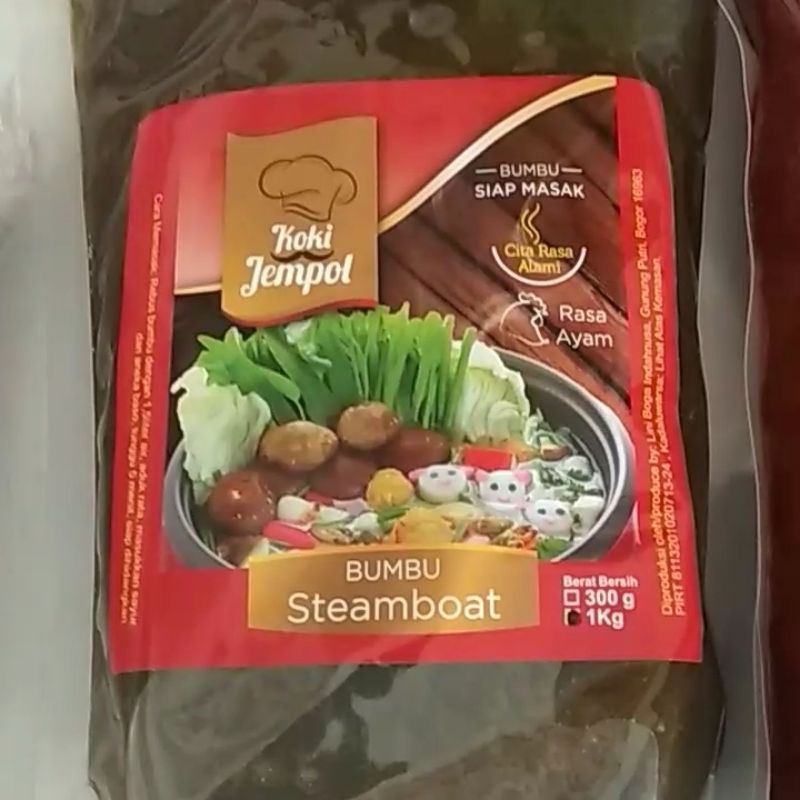 Jual Best Seller Koki Jempol Bumbu Tomyam Suki Steamboat 1kg Shopee