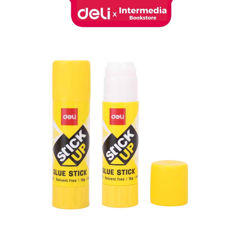 Jual Deli EA20110 Glue Stik - Strong Adhesive PVP Glue Stick 15g ...