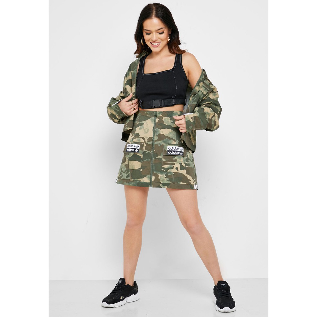 Adidas camouflage outlet skirt