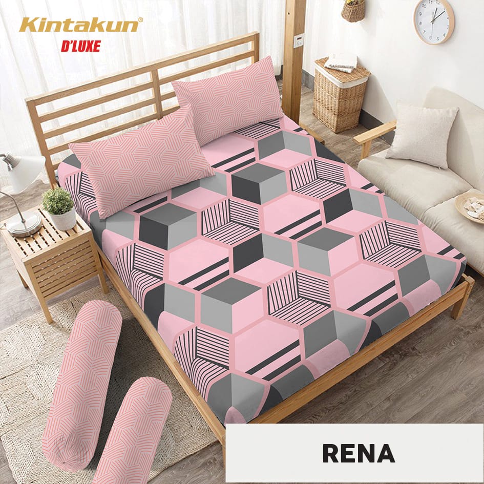 Jual Diskon Lebaran Kintakun Deluxe Sprei Fitted Extra King T