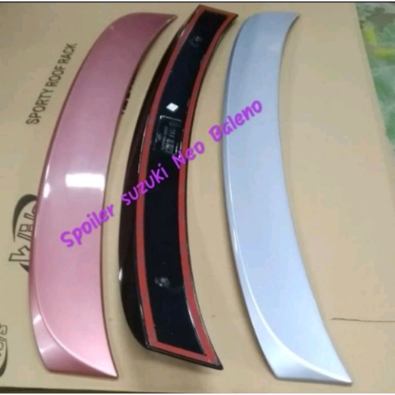 Jual rear spoiler neo baleno 20062012 original suzuki sgp Shopee