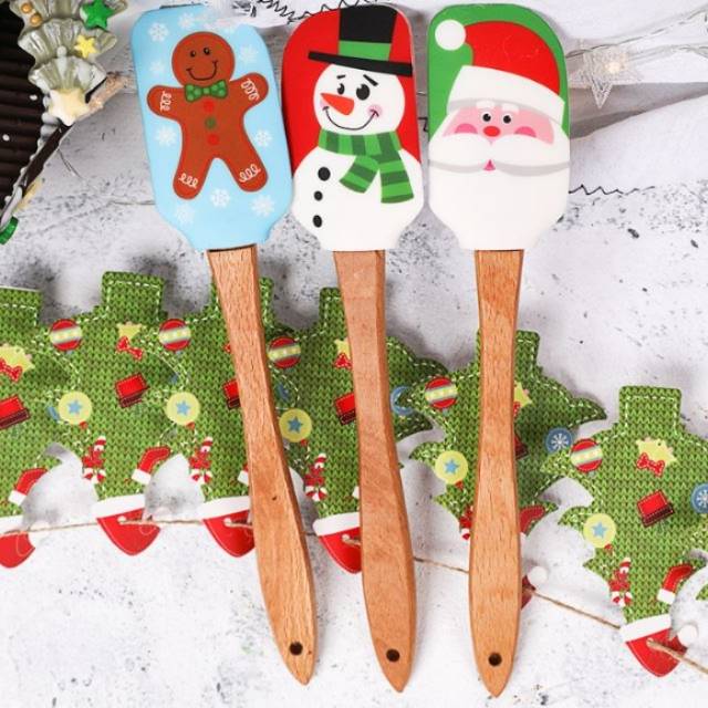 Jual SPATULA CHRISTMAS EDITION Shopee Indonesia
