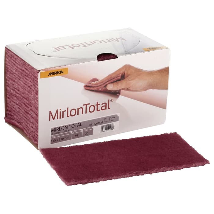Jual Amplas Scuffing Mirka - Mirlon Total 115x230mm VF 360 Red | Shopee ...