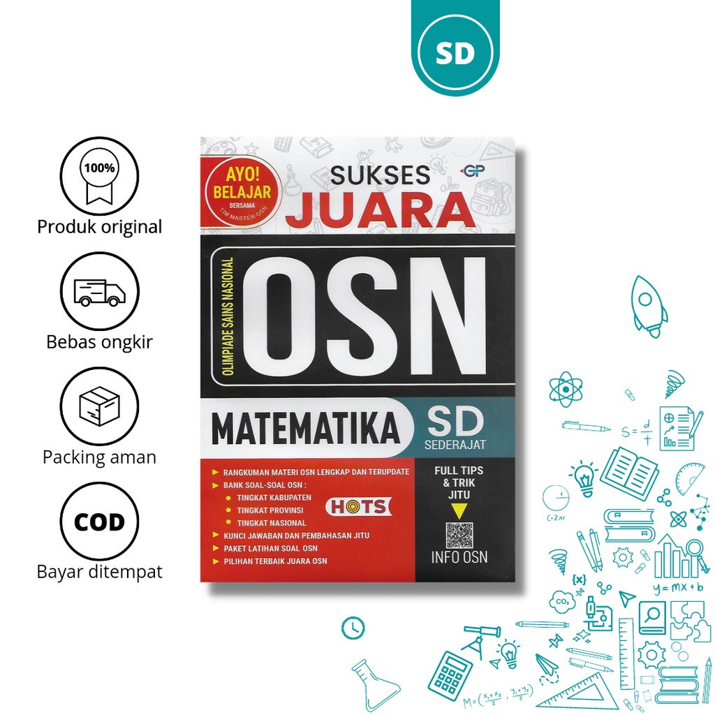 Jual Buku OLIMPIADE SAINS Sukses Juara OSN MATEMATIKA SD | Shopee Indonesia