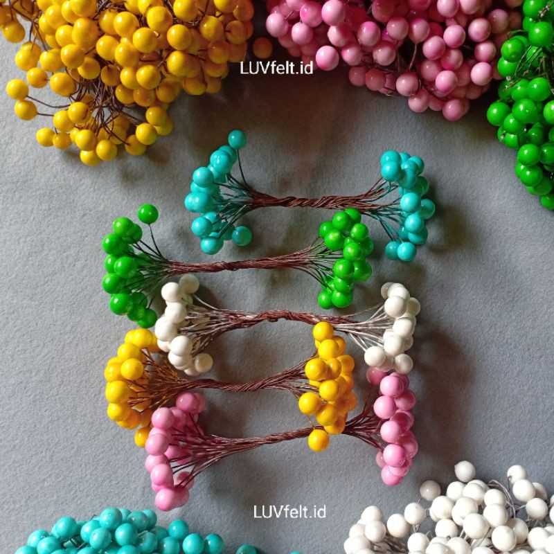 Jual Putik Bulat ukuran Jumbo (Artificial Berries) | Shopee Indonesia