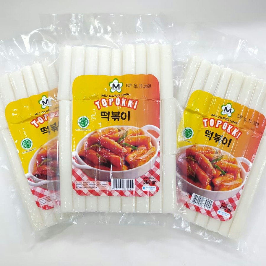 Jual Topokki Tok /Rice Cake Korea 300gr | Shopee Indonesia