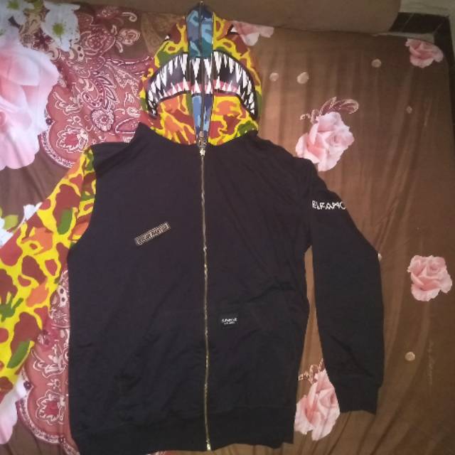 Jual Double Hoodie Phantom Elfamous Shopee Indonesia