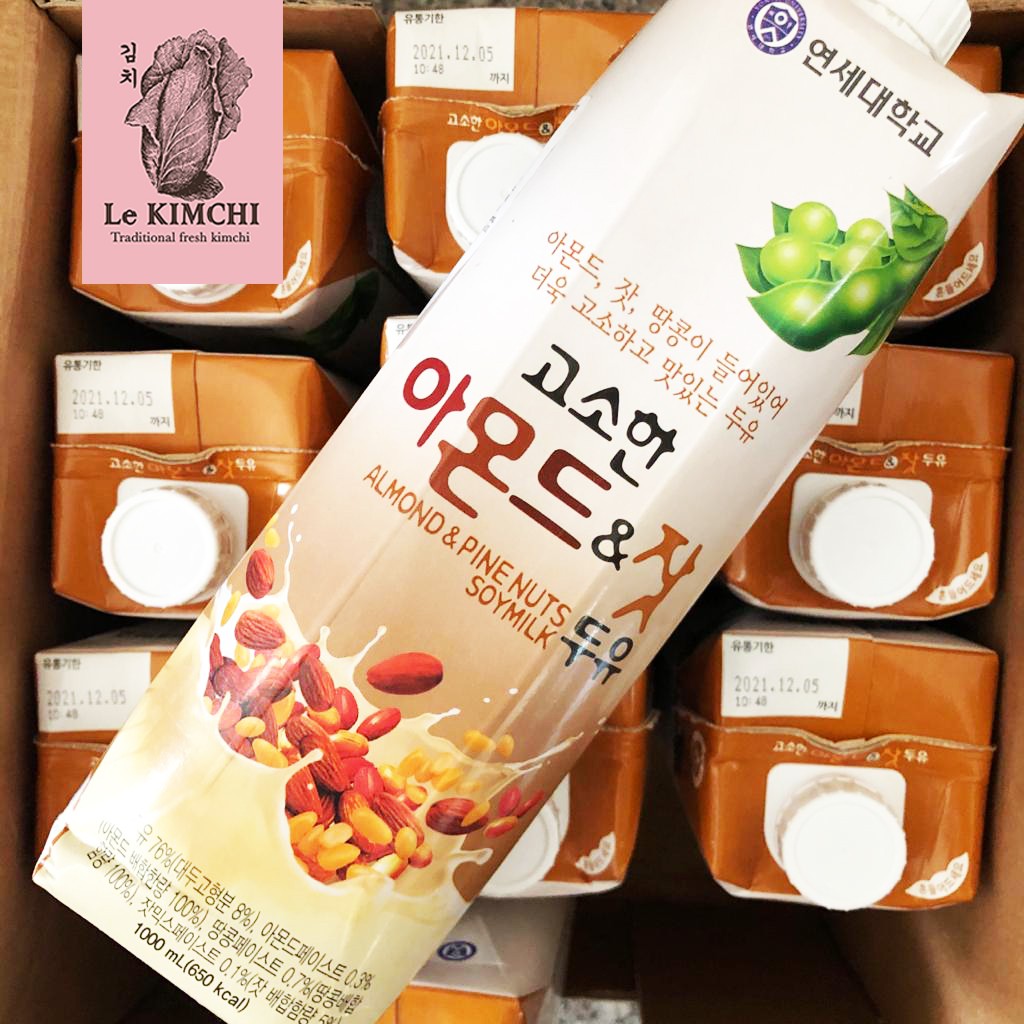 Jual Yonsei Almond & Pine Nuts Soy Milk 1 L Korean Soy Milk