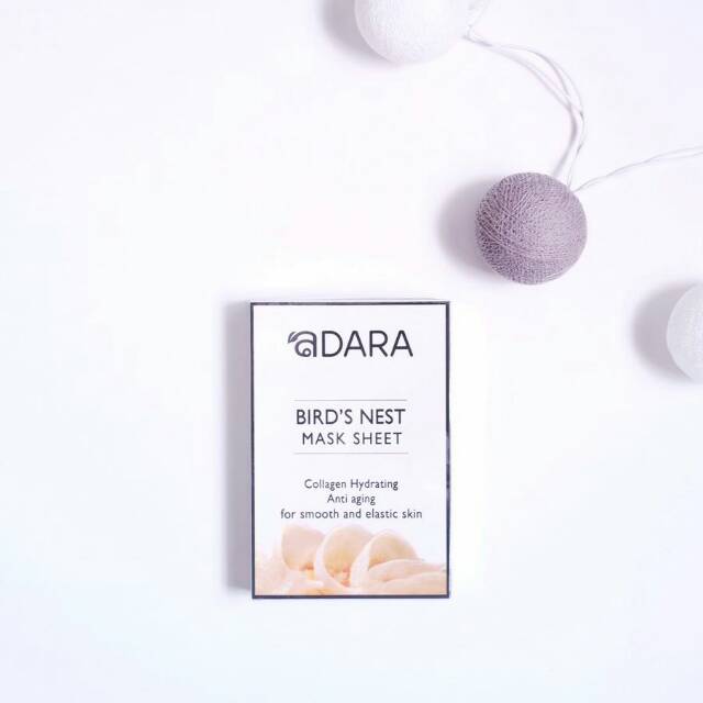 Jual ADARA FACE MASK BIRD'S NEST (5 sheets/box) Shopee Indonesia
