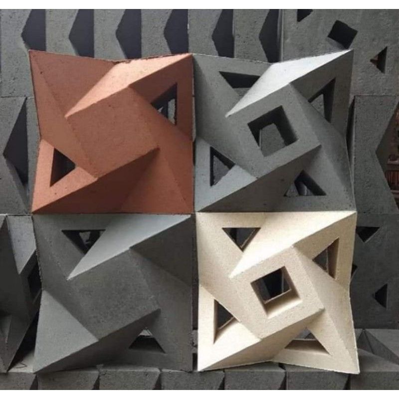 Jual roster beton minimalis/roster unik/roster kekinian/roster kincir ...