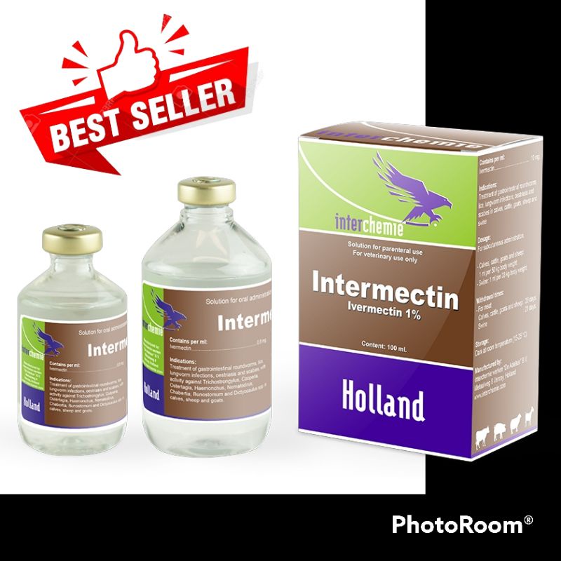 Jual Intermectin 1%, obat scabies, ekto dan endo parasit, obat caplak ...