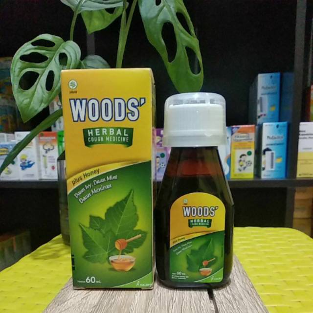Jual OBAT BATUK HERBAL WOODS HERBAL + HONEY 60 ML Shopee Indonesia