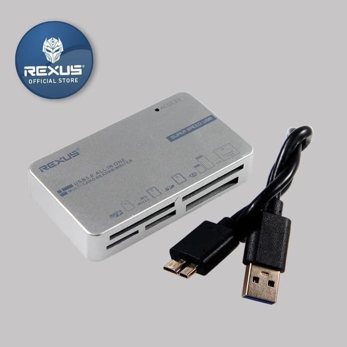 Jual CARD READER REXUS RXC-308 USB V3.0 6 SLOT | Shopee Indonesia