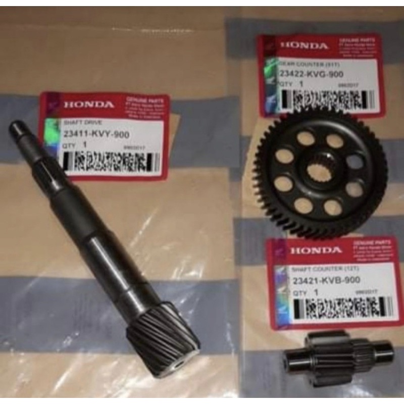 Jual GIGI GEAR RASIO SET AS RASIO PULLY PULI BEAT KARBU SCOOPY SPACY ...