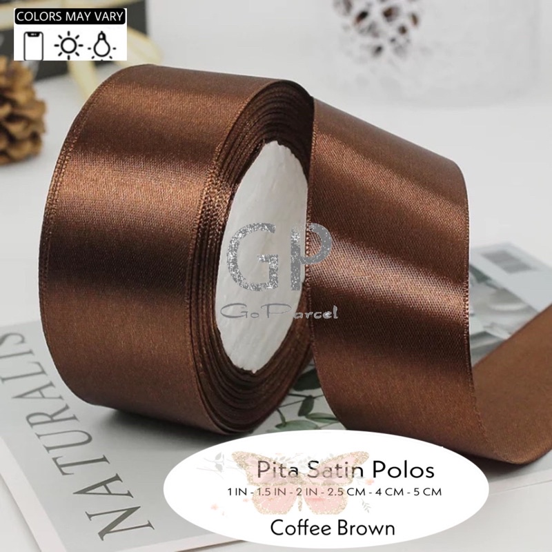 Pita Satin Polos 25mm Sateen Ribbon Hiasan Kado - foto 2