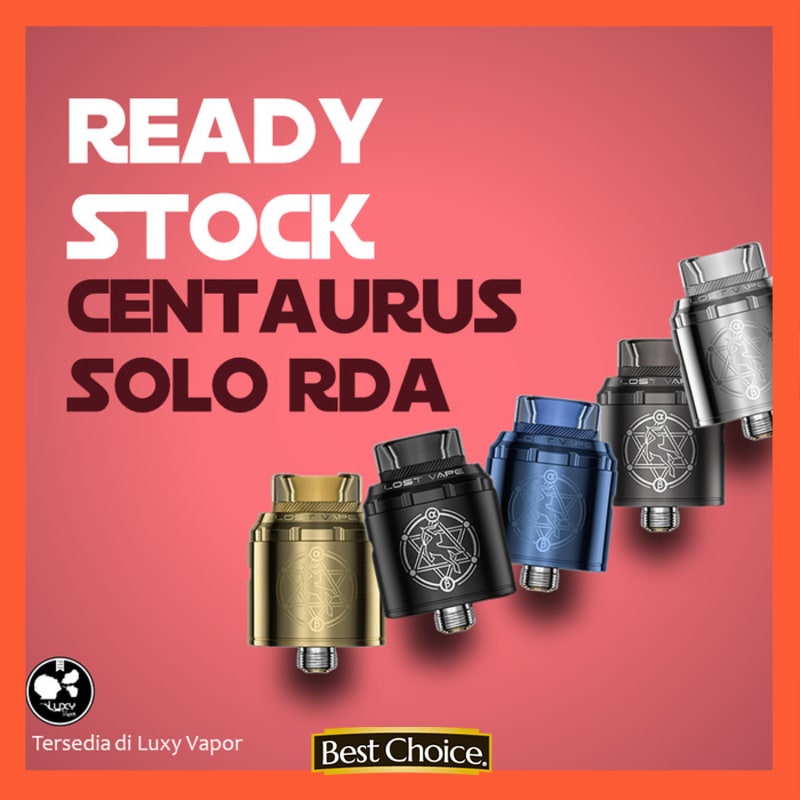 Jual CENTAURUS SOLO RDA ORII - BLACK | Shopee Indonesia