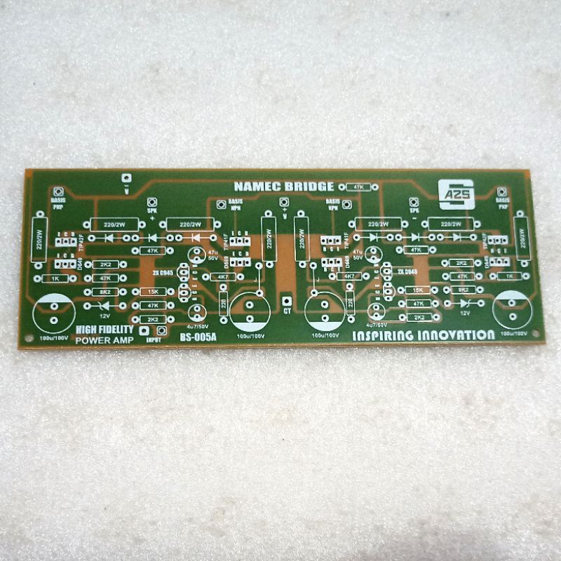 Jual PCB Driver Power Amplifier Bridge Namec BTL | Shopee Indonesia