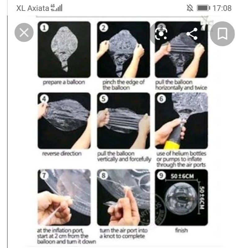 Jual Balon PVC harga per pack isi 50 biji | Shopee Indonesia