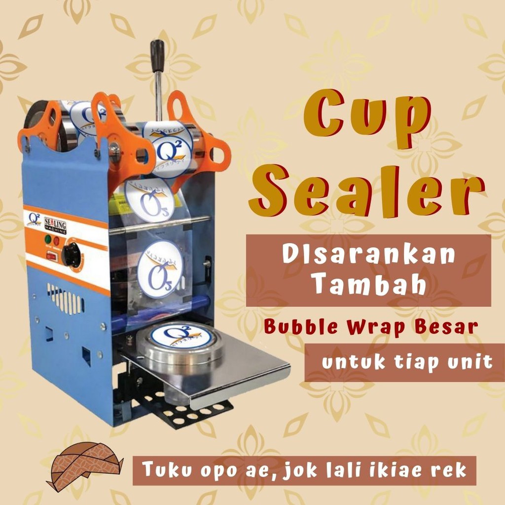 Jual Cup Sealer/ Sealing Machine Q2 8881 Shopee Indonesia