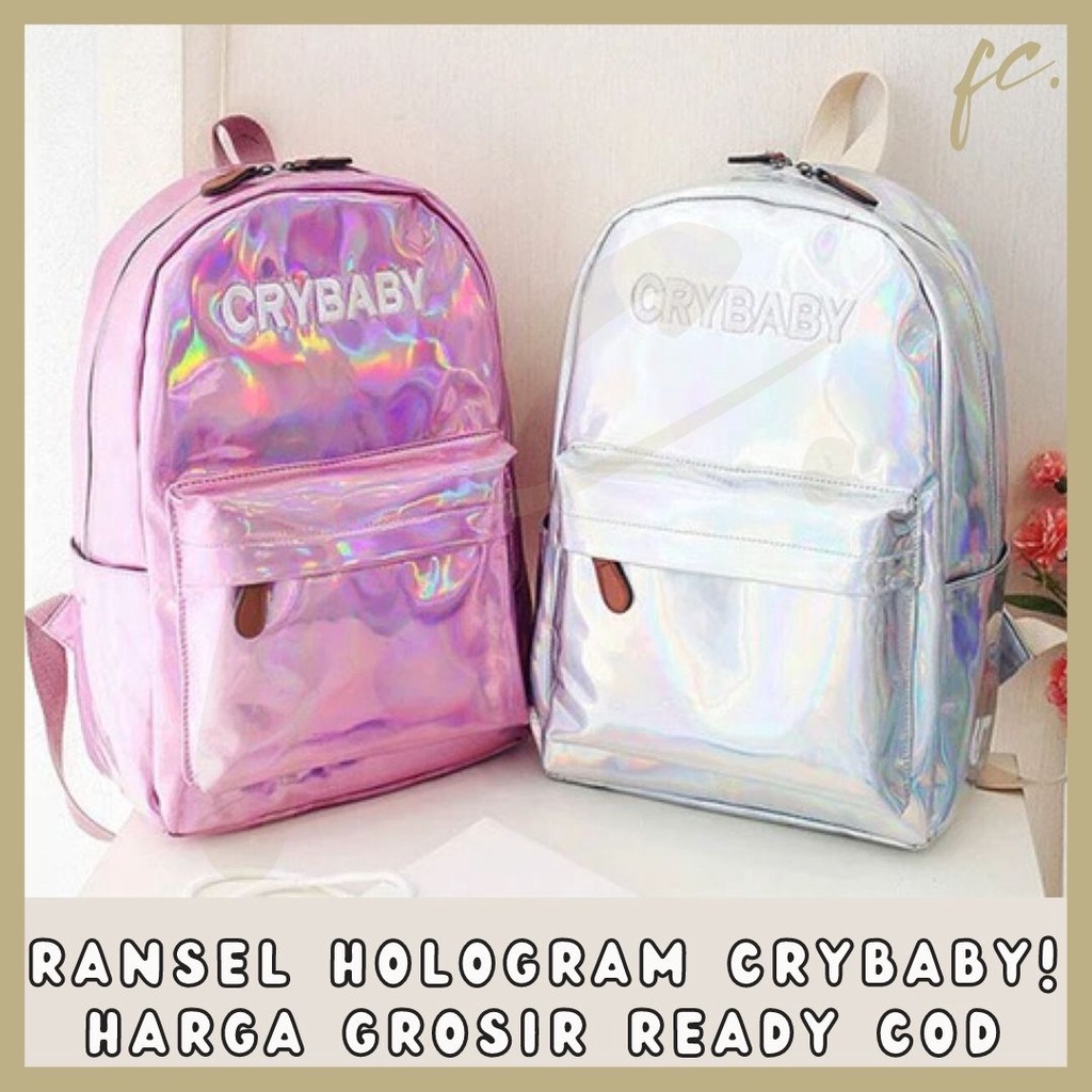 Crybaby hotsell holographic backpack