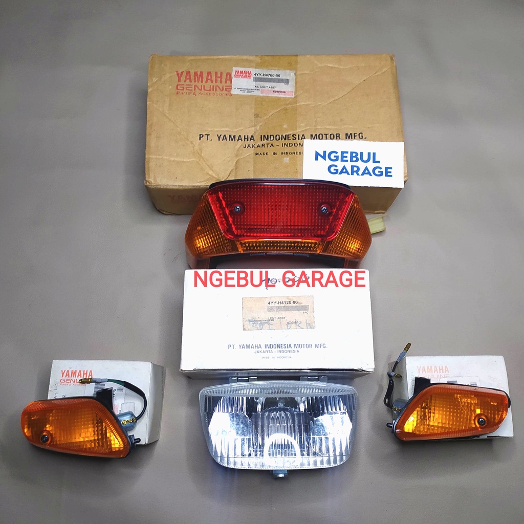 Jual Reflektor Set Mika Sigma Stop Lampu Sein Riting Yamaha Original