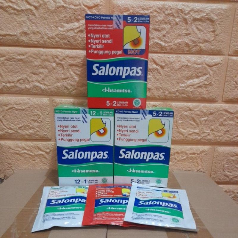 Jual Salonpas Koyo 5x2 Dan 12x1 Per Sachet Shopee Indonesia