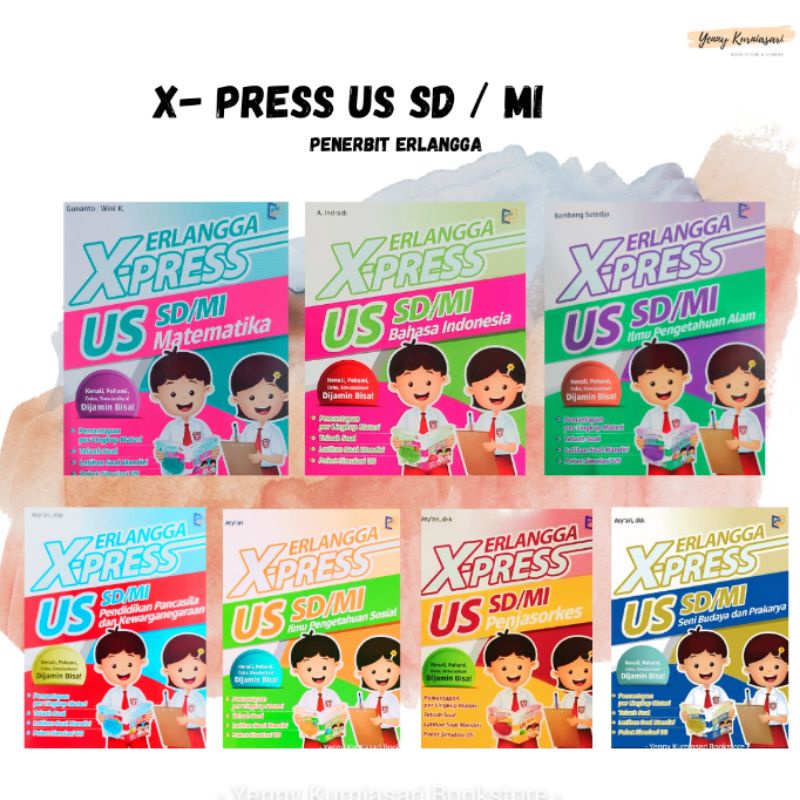 Jual Erlangga X-Press US SD/MI | Shopee Indonesia