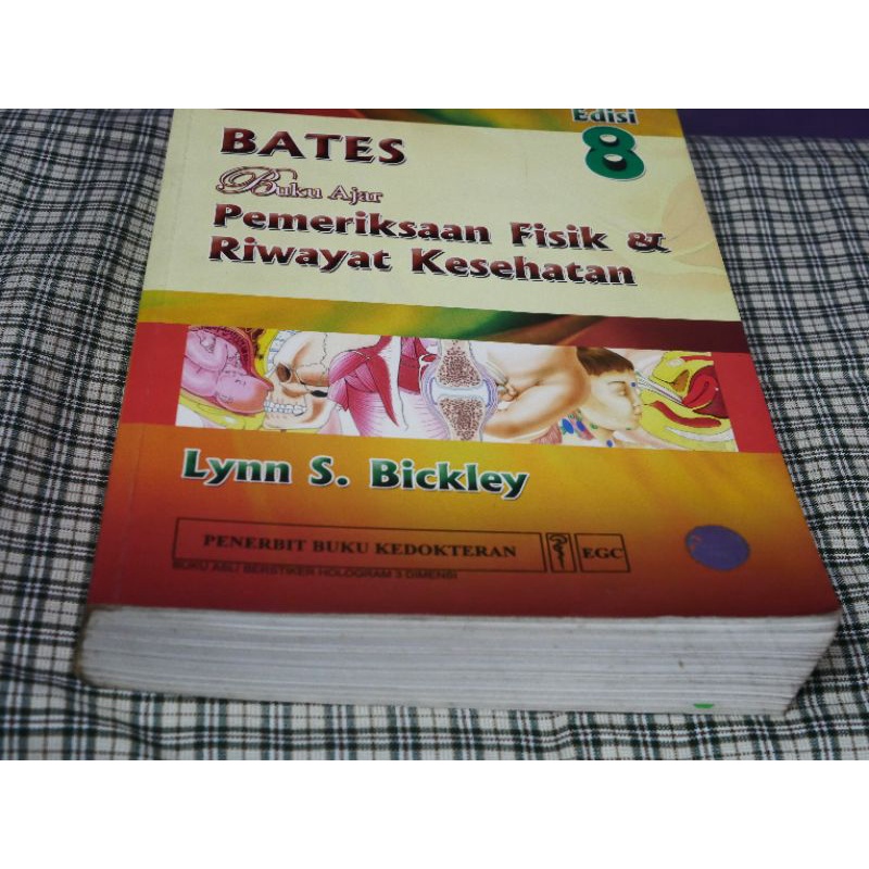 Jual BATES. Buku Ajar Pemeriksaan Fisik & Riwayat Kesehatan Ed.8 ...