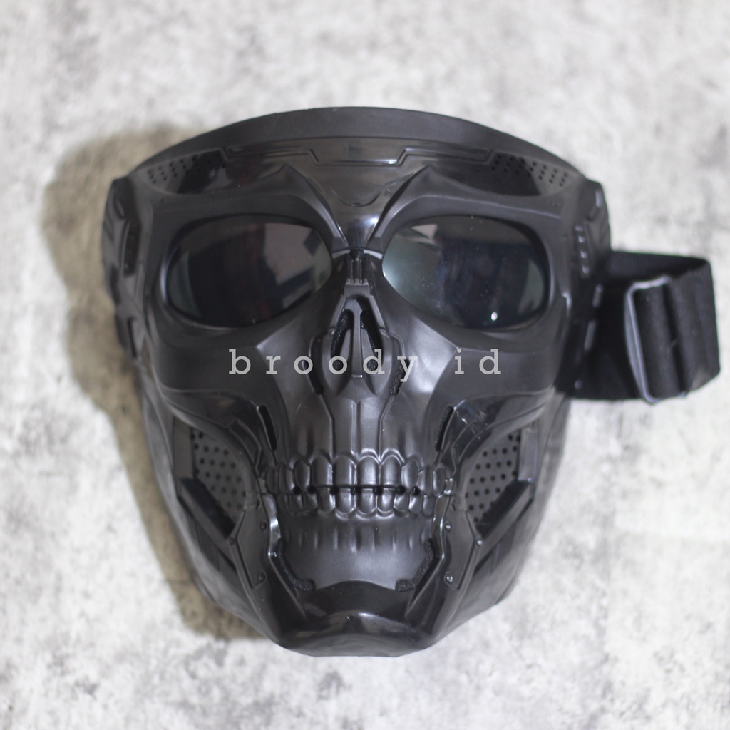 Jual Topeng Ghost Rider Tactical / Masker Motor Topeng Tengkorak ...