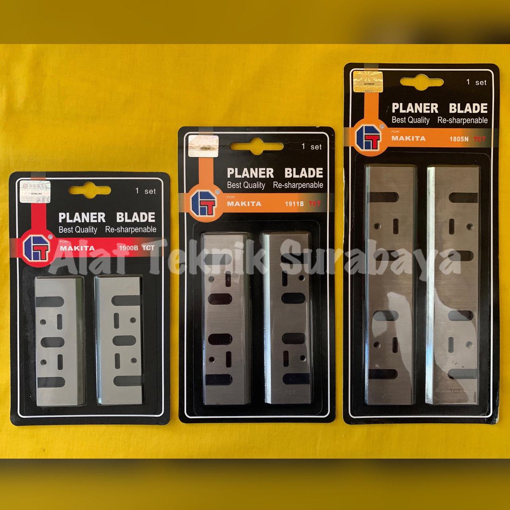 Carbitool KH1900B Planer Blade Set to suit Makita 1100 & 1900B