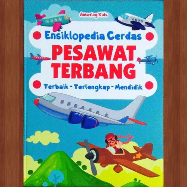 Jual Ensiklopedia Cerdas Pesawat Terbang Hard Cover Buku Pengetahuan ...