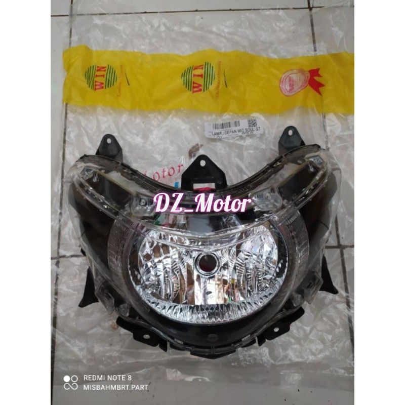 Jual Headlamp Reflektor Lampu Depan Yamaha Mio Soul GT 1KP Merek WIN Shopee Indonesia