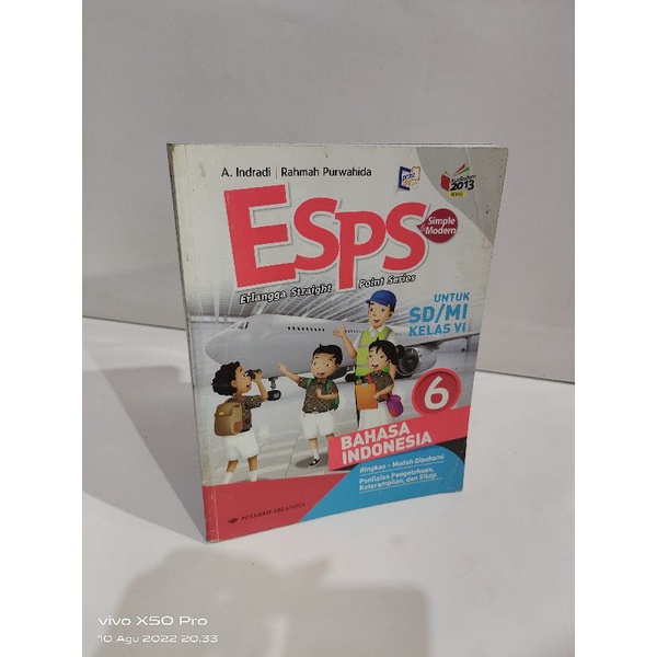 Jual Buku Esps Bahasa Indonesia Untuk Kelas 6 SD | Shopee Indonesia