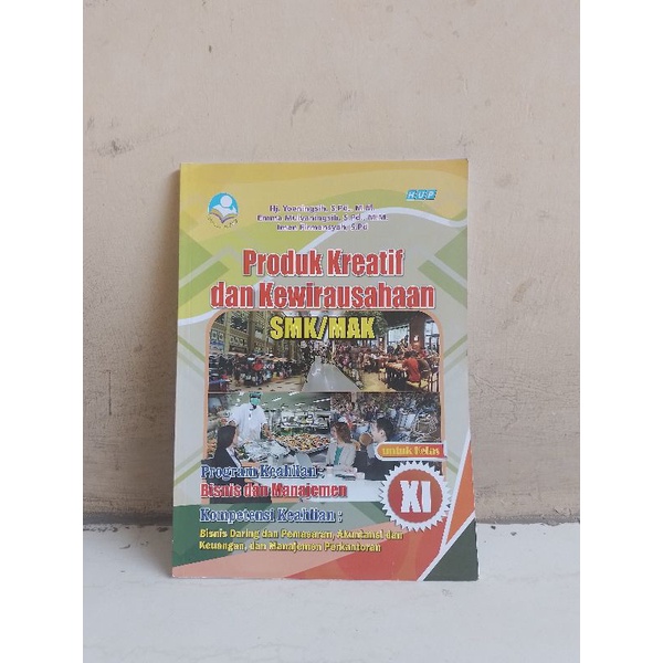 Jual Buku Paket Produk Kreatif Dan Kewirausahaan SMK/MAK Kelas 11 XI ...