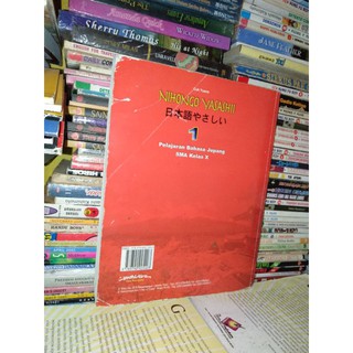 Jual ORIGINAL BUKU NIHONGO YASASHII PELAJARAN BAHASA JEPANG SMA KELAS X ...