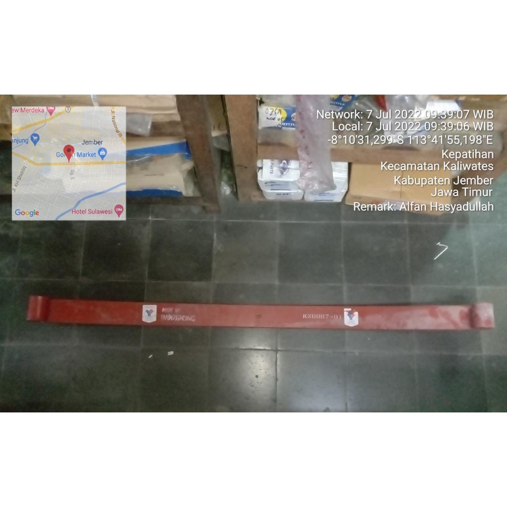 Jual Per Daun Belakang / Rear Leaf Spring Colt Diesel Ban Dobel 100PS ...