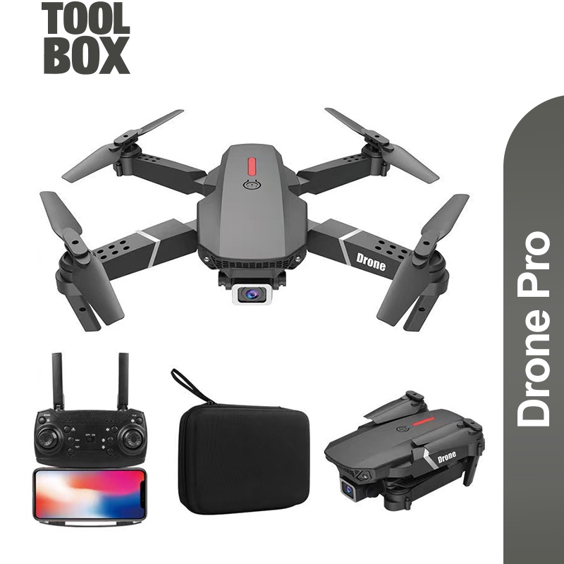 Jual Toolbox Smart Drone E88 Pro Shoot Murah Original Indoor Outdoor ...