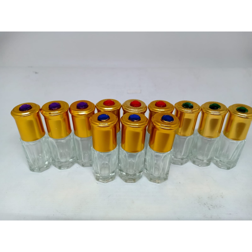 Jual Botol TOLA PERMATA 6 ML Roll On - Botol Parfume kosong Tola ...