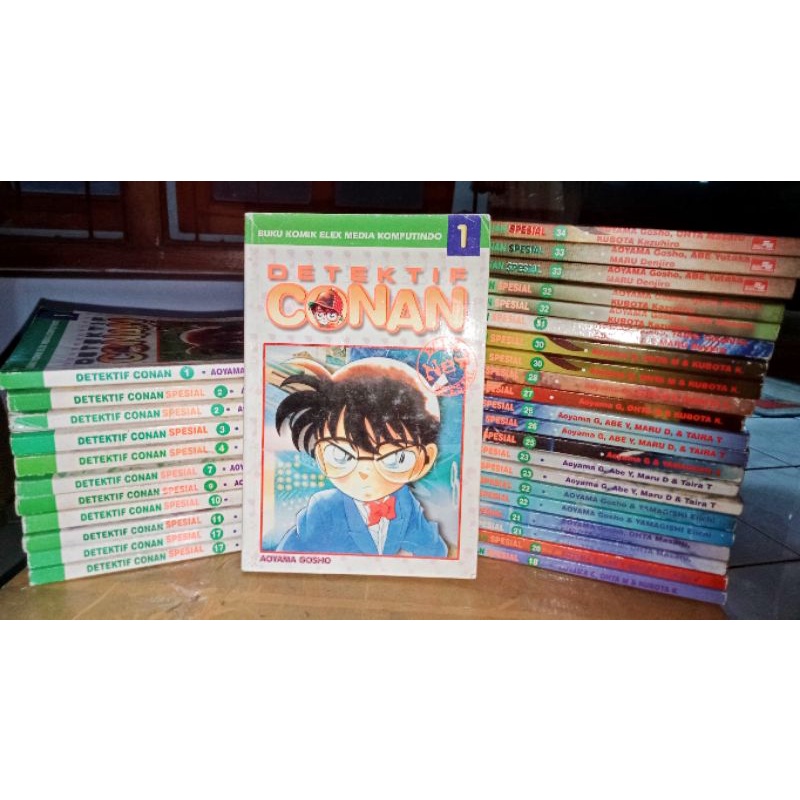 Jual KOMIK DETECTIVE CONAN SPESIAL PRELOVED/BEKAS | Shopee Indonesia