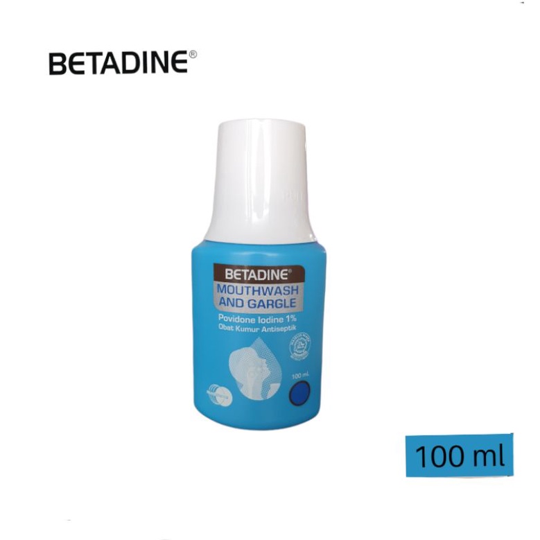 Jual Betadine Obat Kumur Mouthwash 100 Ml Shopee Indonesia