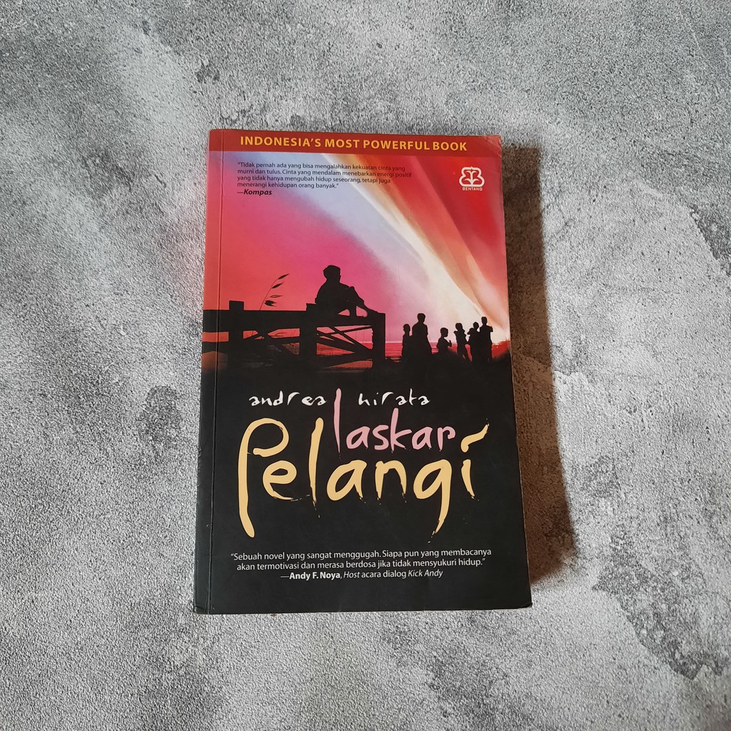 Jual Laskar Pelangi By Andrea Hirata Original Shopee Indonesia