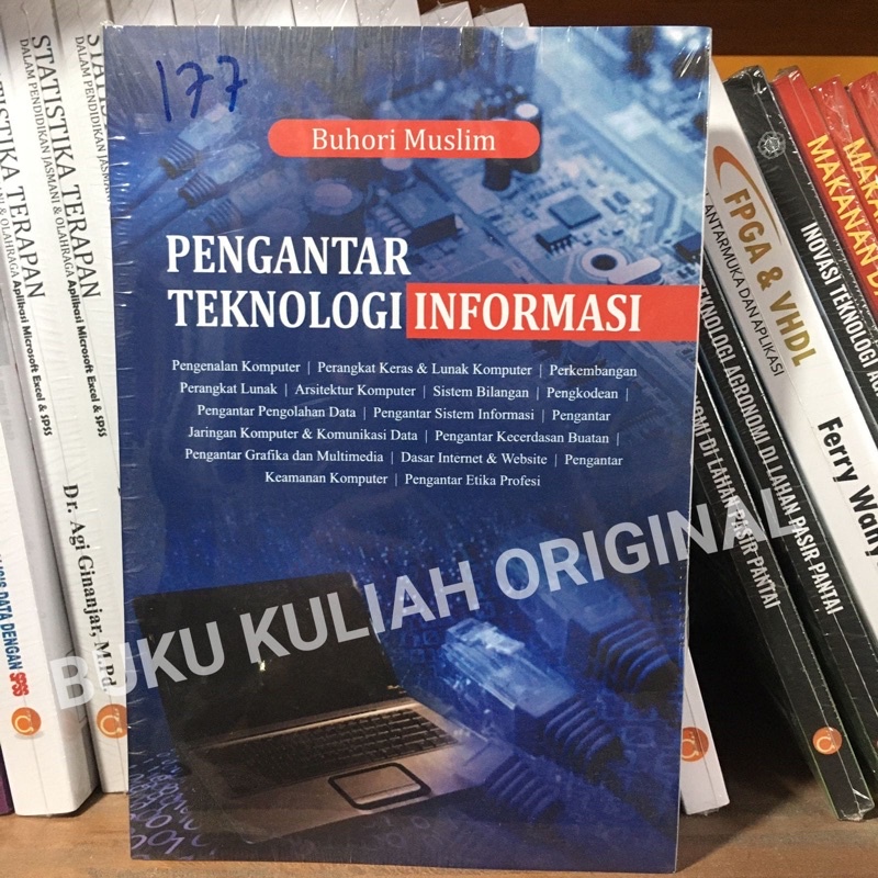 Jual Buku Pengantar Teknologi Informasi Teknik Informatika ORIGINAL ...