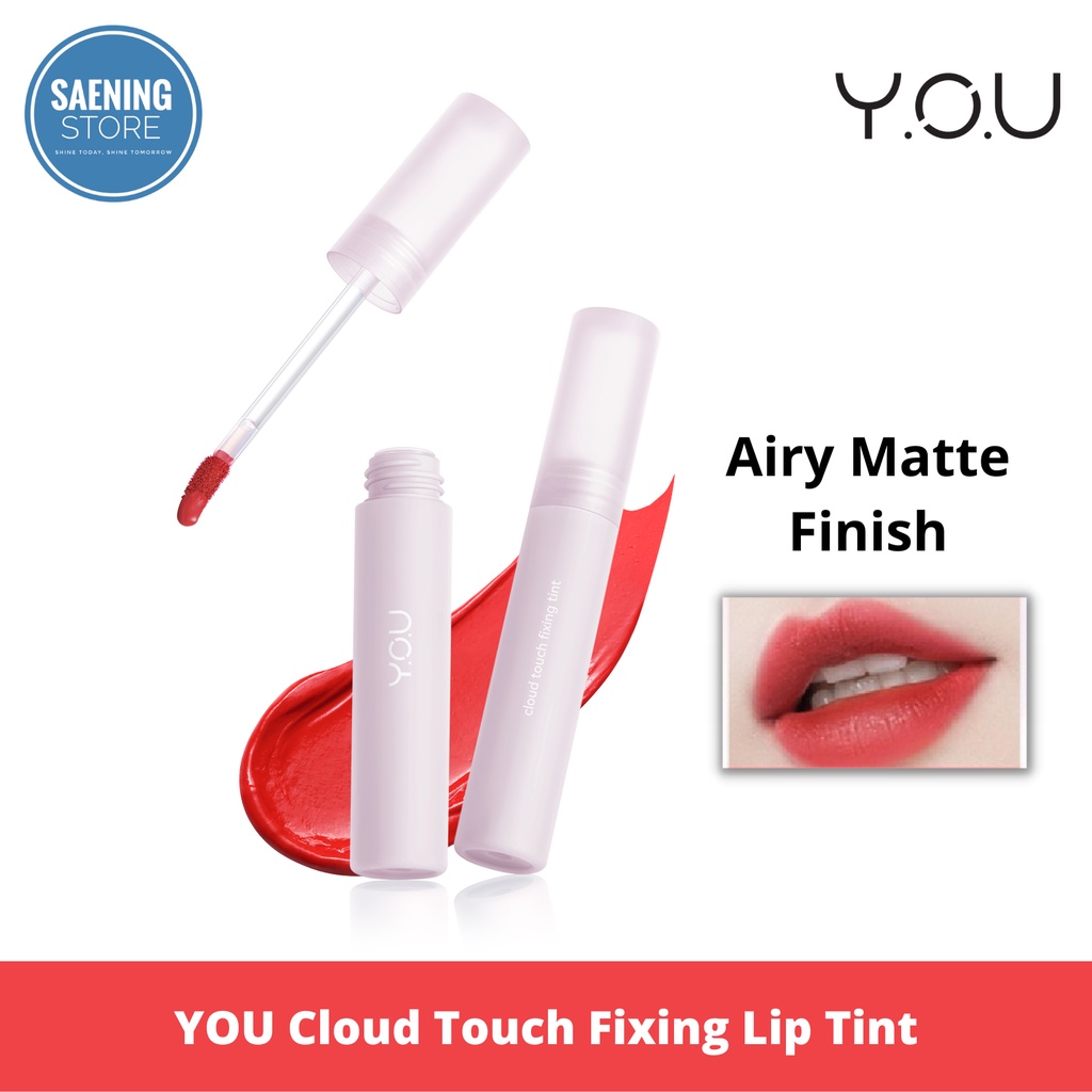 Jual YOU Cloud Touch Fixing Lip Tint [Soft Velvet Finish Lip Stain