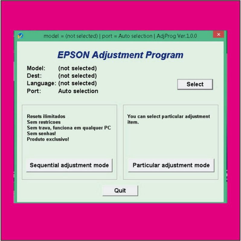 Jual DVD RESETTER TOOL PRINTER EPSON L SERIES | Shopee Indonesia
